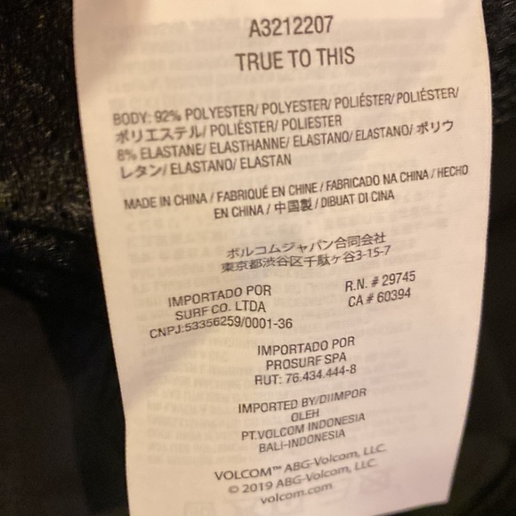 NWT!! Volcom Frickin Cross Shred Hybrid Shorts Size 36 - Picture 8 of 12